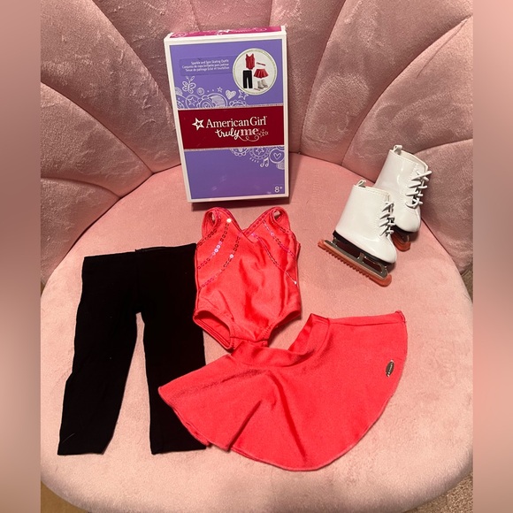 American Girl Sparkle & Spin Skating 18-inch dolls - Picture 2 of 2